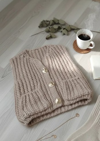 Örgü yelek - Görsel 3