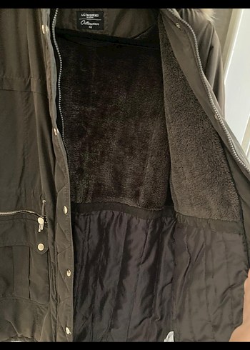 xl Beden haki Renk LCW Waikiki Kadın Mont