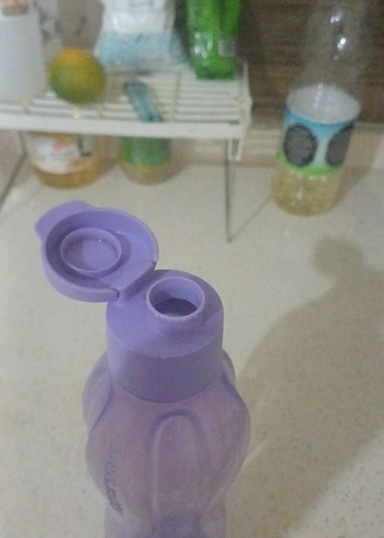 Pastel Mor   tupperware suluk - Görsel 4