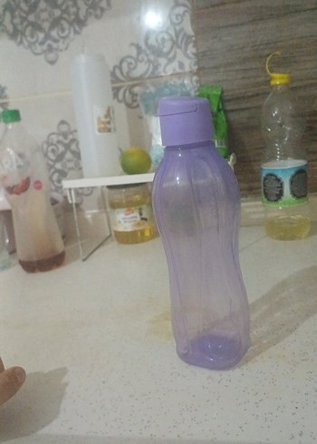 Pastel Mor   tupperware suluk - Görsel 3