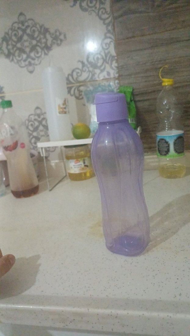 Pastel Mor   tupperware suluk - Görsel 3