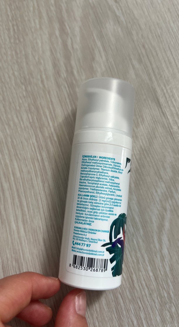 50 SPF Güneş Koruyucu Krem 50 ml - Görsel 2