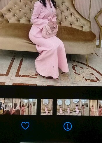 pembe takim ceket ve balik etek - Görsel 4