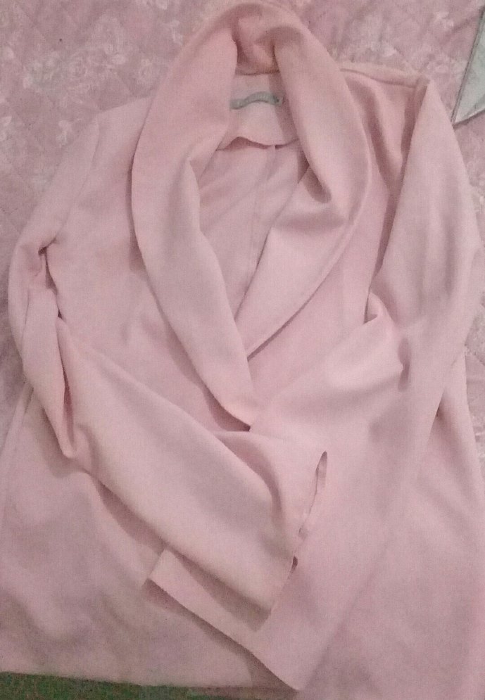 pembe takim ceket ve balik etek - Görsel 2