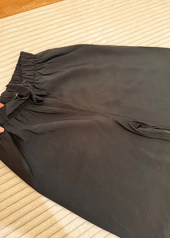 Yazlık siyah pantolon - Görsel 2
