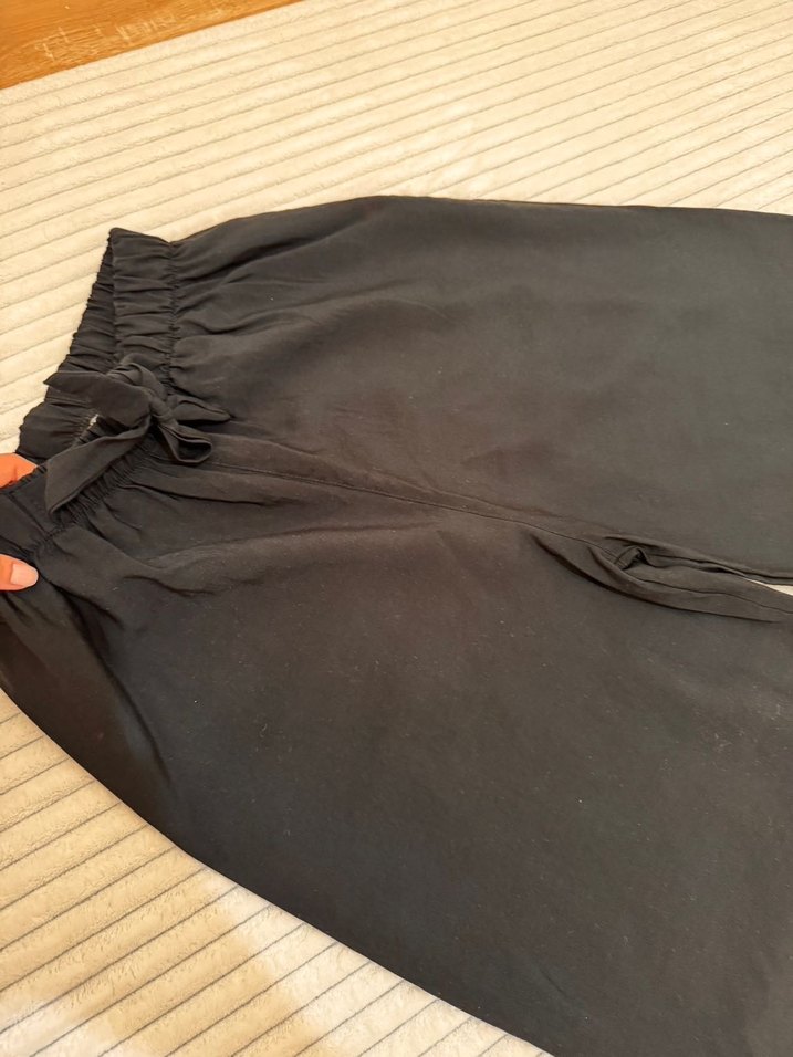 Yazlık siyah pantolon - Görsel 2