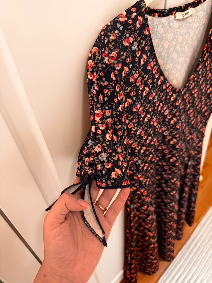 Colins çiçekli elbise - Görsel 4