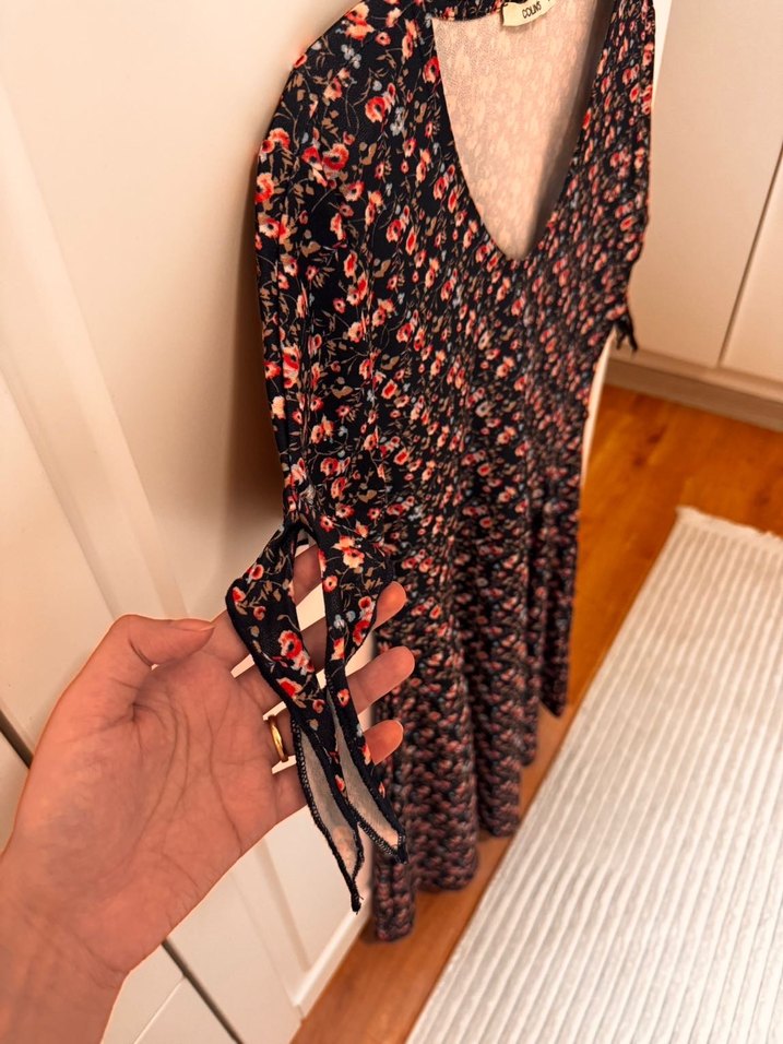 Colins çiçekli elbise - Görsel 5