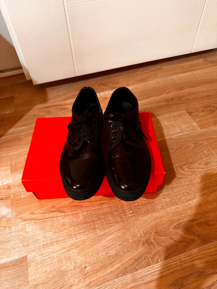 Bambi Bordo Rugan Oxford - Görsel 5