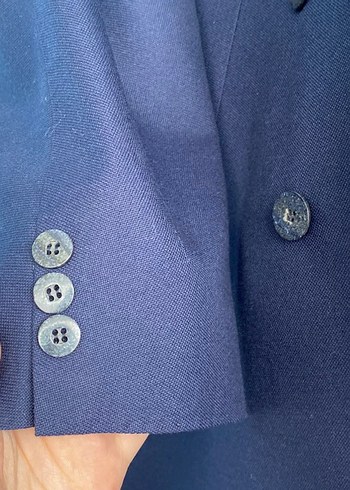 Özel Dikim Lacivert Takım Elbise - Görsel 2