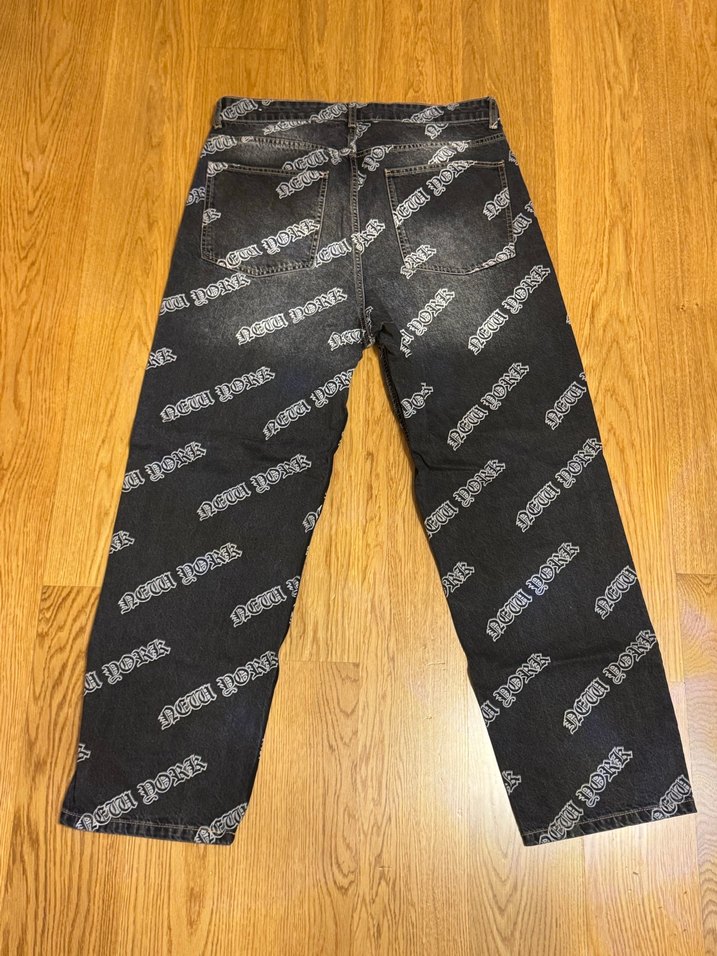 Bershka Desenli Baggy Pantolon - Görsel 2