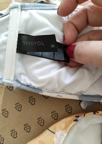 Trendyol Bikini Takımı (Bone hediyeli) - Görsel 8