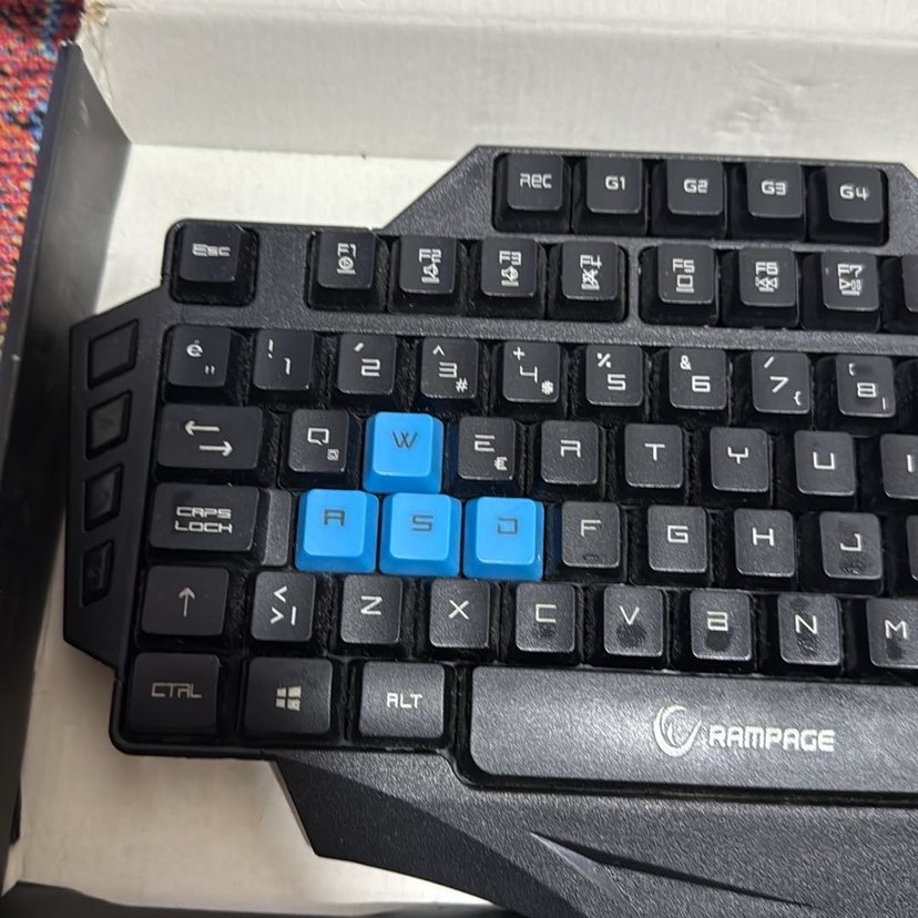 Rampage Siyah Kablolu Oyun Klavyesi - Görsel 2