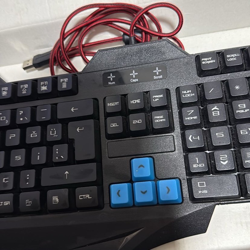 Rampage Siyah Kablolu Oyun Klavyesi - Görsel 3