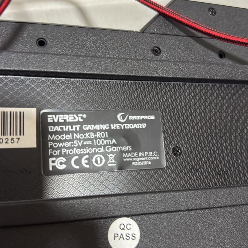 Rampage Siyah Kablolu Oyun Klavyesi - Görsel 5