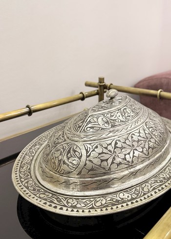 Bakır Sunum Tabağı - Görsel 2