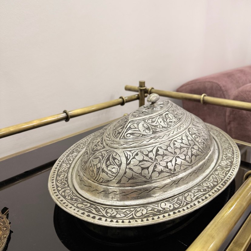 Bakır Sunum  Tabağı - Görsel 2