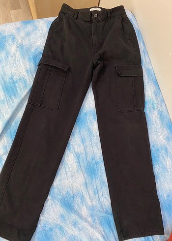 STRADİVARİUS straight cargo pantolon