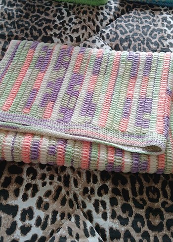 Çok Renkli Pastel Çocuk Battaniyesi - Görsel 5