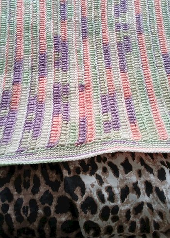 Çok Renkli Pastel Çocuk Battaniyesi - Görsel 3