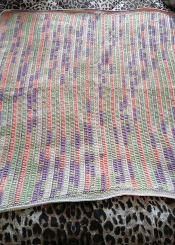 Çok Renkli Pastel Çocuk Battaniyesi - Görsel 2