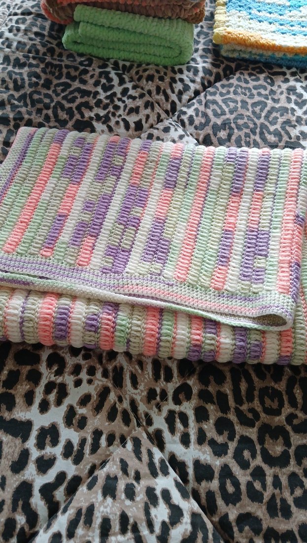 Çok Renkli Pastel Çocuk Battaniyesi - Görsel 5