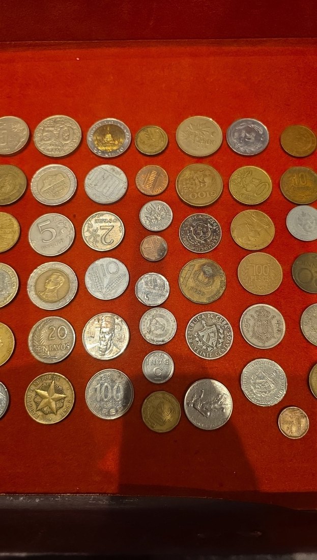 Çeşitli Altın Tonlu Madeni Para Koleksiyonu Toplam 65 adet - Görsel 3