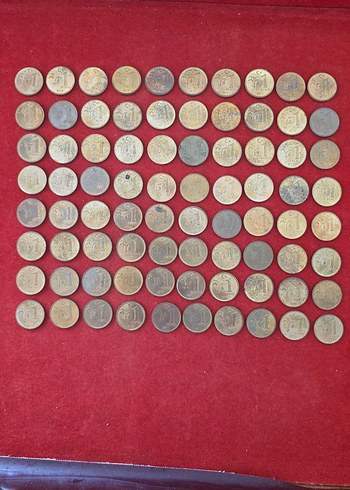 Eski 1 kuruş değerini bilenler bilir nadir bulunur... - Görsel 3
