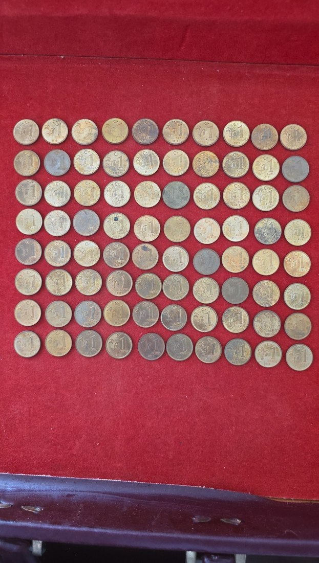 Eski 1 kuruş değerini bilenler bilir nadir bulunur... - Görsel 3