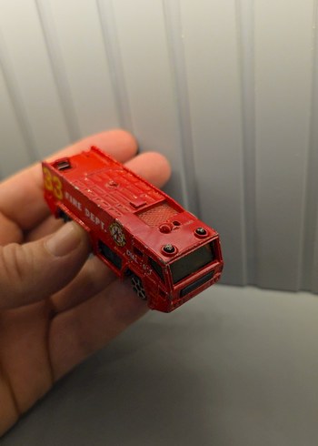 Kırmızı Renkli Oyuncak İtfaiye Aracı - Görsel 7