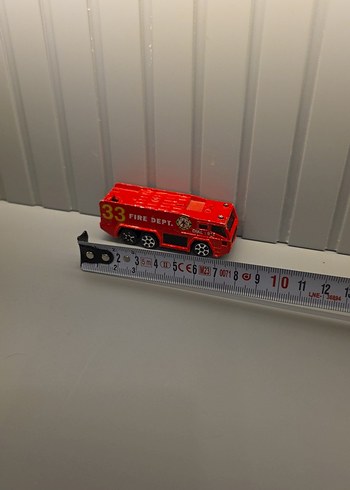 Kırmızı Renkli Oyuncak İtfaiye Aracı - Görsel 8