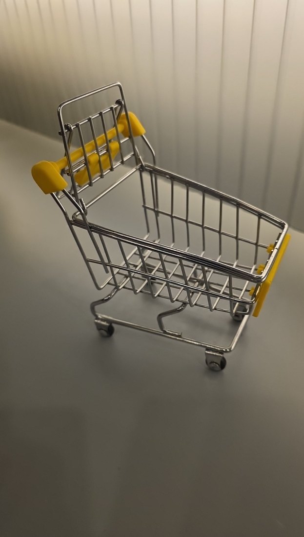 Sarı Renkli Oyuncak Alışveriş Arabası - Görsel 3