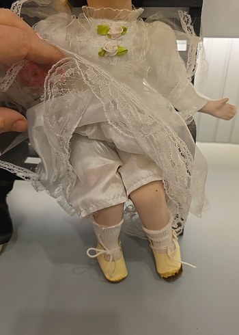 Düğün Temalı Gelin ve Damat Bebek Seti - Görsel 5