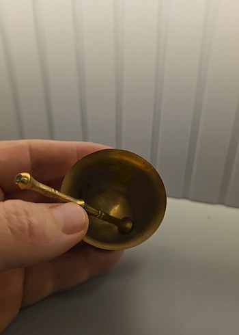 Dekoratif Parlak Altın Havan ve Tokmak - Görsel 3