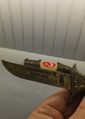 Vintage Altın Renk Erkek Anahtarlık - Görsel 4