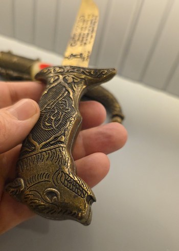 Vintage Altın Renk Erkek Anahtarlık - Görsel 6