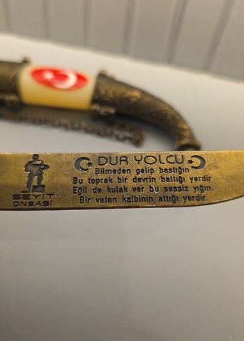 Vintage Altın Renk Erkek Anahtarlık - Görsel 3