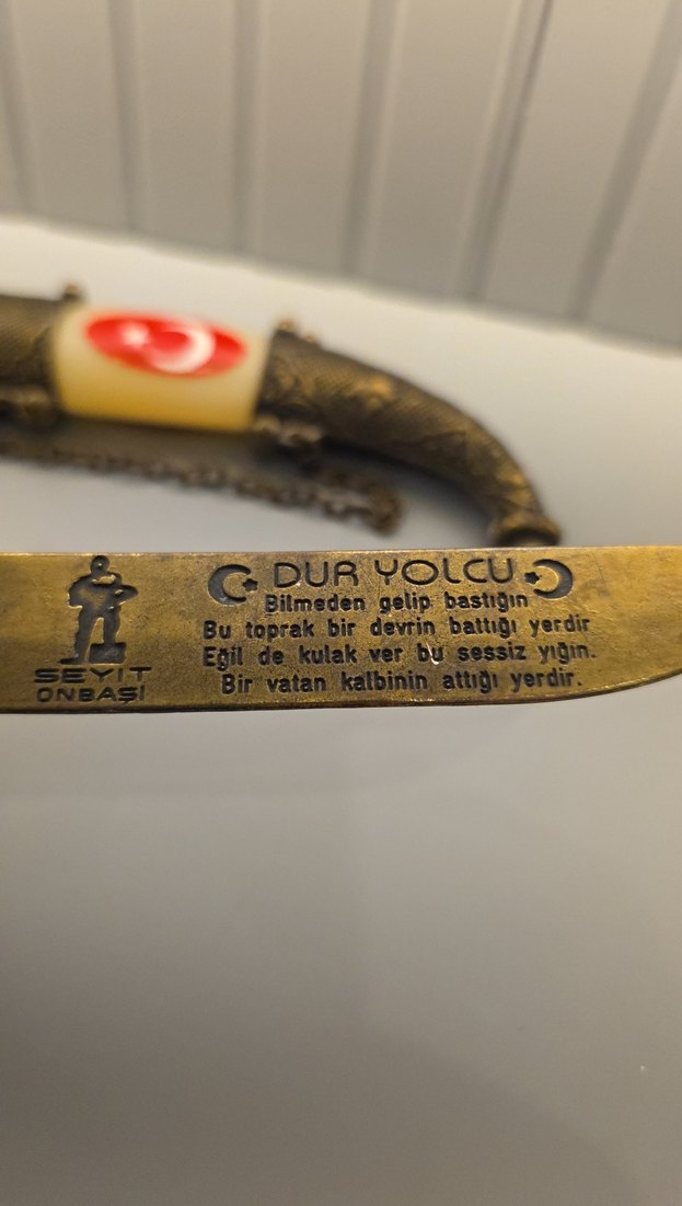 Vintage Altın Renk Erkek Anahtarlık - Görsel 3