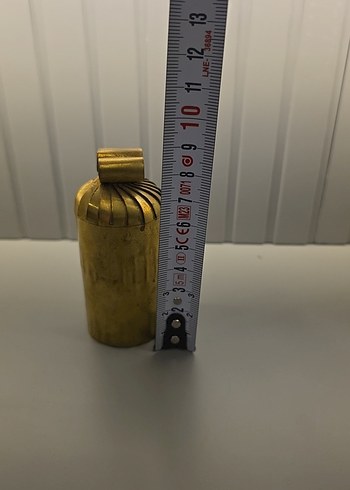 Dekoratif Parlak Altın Renkli Vazo - Görsel 2