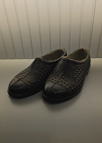 Dekoratif Siyah Gotik lastik pabuç rastık - Görsel 3