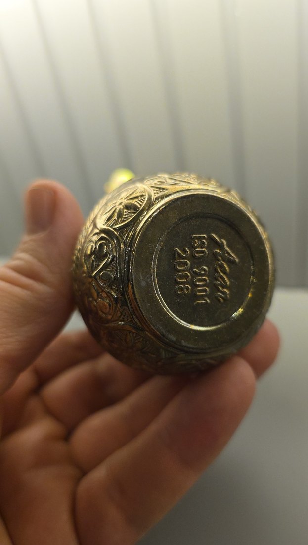 Altın Renkli El Değirmeni Kahve Makinesi - Görsel 2