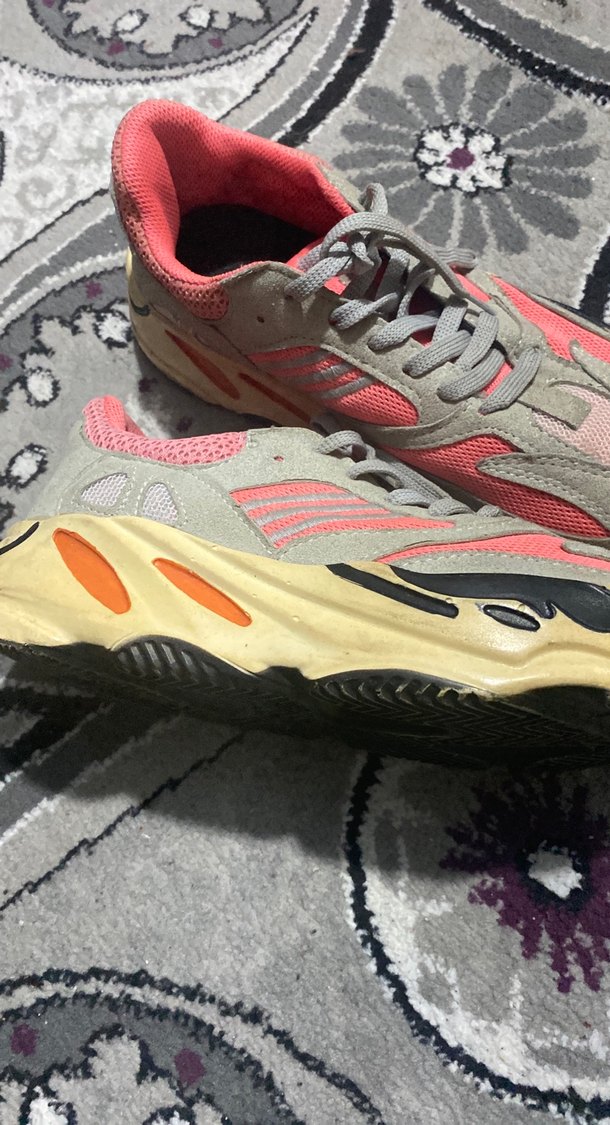 Kadın Gri-Pembe Spor Ayakkabı - Görsel 2