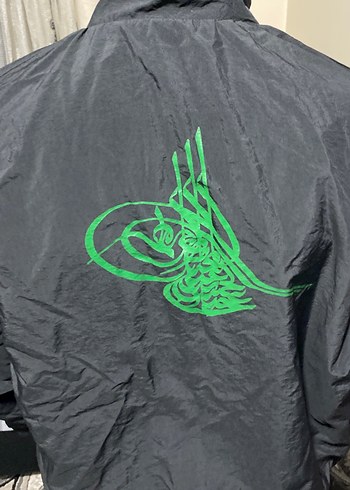 Erkek Yeşil Fermuarlı Yağmurluk - Görsel 2