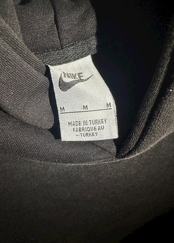 Nike Siyah Kapüşonlu Erkek Sweatshirt - Görsel 3