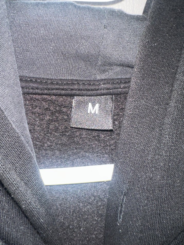 Siyah erkek Sweatshirt Uzun Kollu Street Wear - Görsel 3