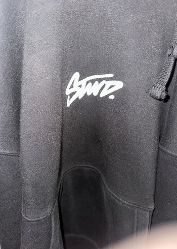 erkek Siyah sweatshirt - Görsel 3