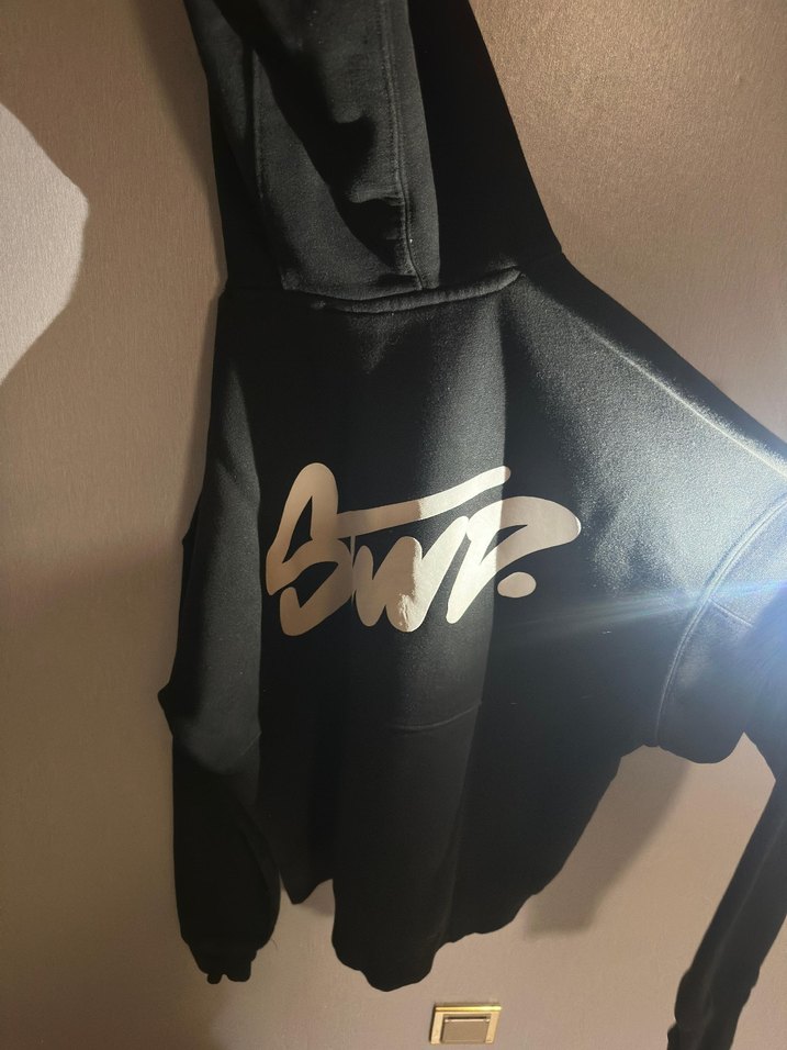 erkek Siyah sweatshirt - Görsel 4