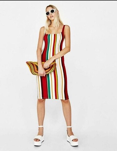 Bershka elbise - Görsel 3