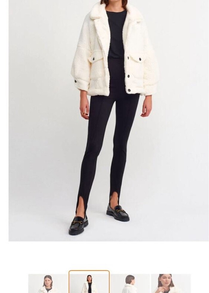 Peluş mont - Görsel 4