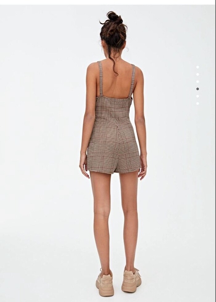 PULL&BEAR şortlu tulum - Görsel 2